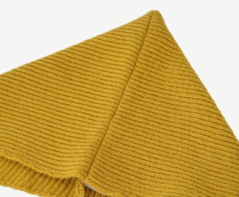 9655 Winter Hats Warm Knit Hats Balaclava Wool Hooded Scarf Hat Collars - Picture 5 of 7